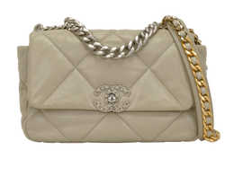 Medium 19, Lambskin, Grey, P9EL0C80 (2021/25), B/DB, 3*